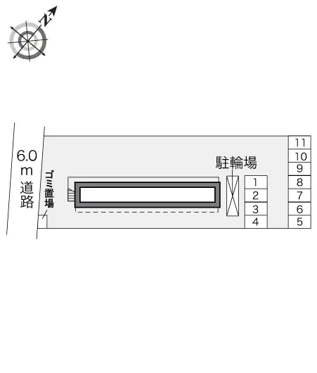 ★手数料０円★西多摩郡瑞穂町殿ケ谷　月極駐車場（LP）